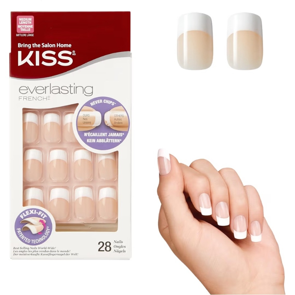 [EF05] KISS | Everlasting French Nails - Infinite